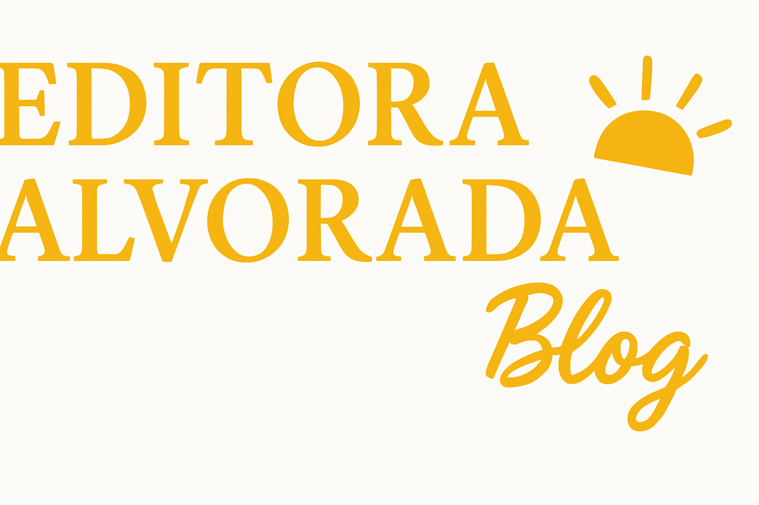 Editora Alvorada Blog